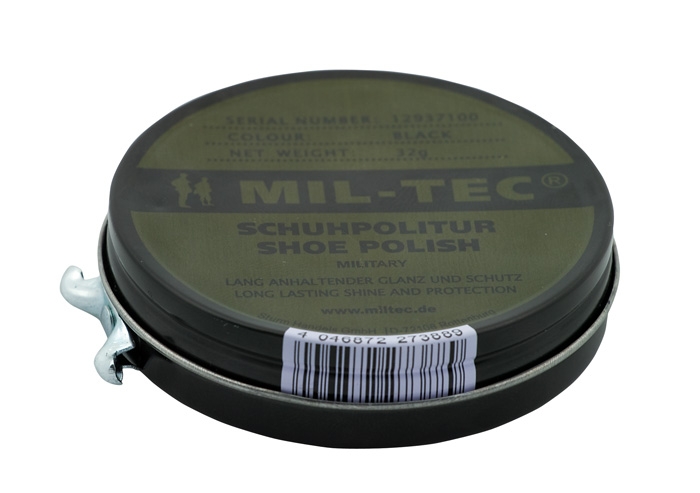 Mil-Tec Lederpflege Schwarz 32g